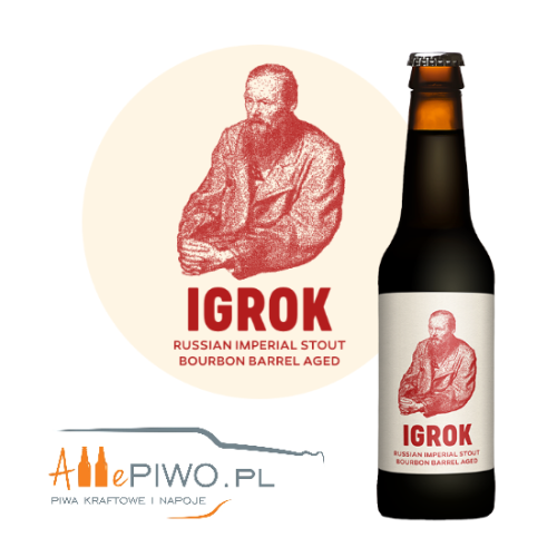 Piwo Igrok, Browar Trzech Kumpli logo allepiwo.pl