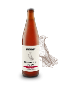 Browar Za Miastem, Piwo UŚMIECH LOSU (Fruit ALE z wiśnią i aronią) 