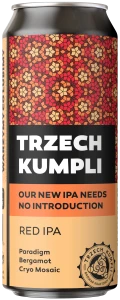Browar  Trzech Kumpli, Piwo ONINNI Red IPA [puszka] 