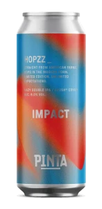 Browar PINTA, Piwo HOPZZ_ Impact (Hazy IPA) [puszka]