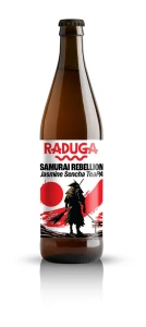 Browar Raduga, Piwo SAMURAJ REBELLION (Jasmine Sencha TeaPA / american IPA z herbatą sencha) 